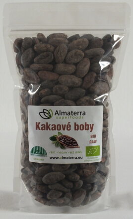 Kakaové boby celé BIO RAW 250g