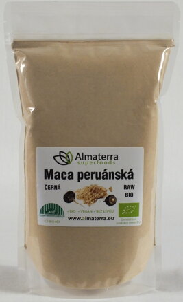 Maca peruánská ČERNÁ BIO RAW 1kg
