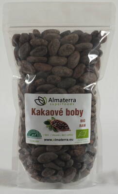Kakaové boby celé BIO RAW 1kg 
