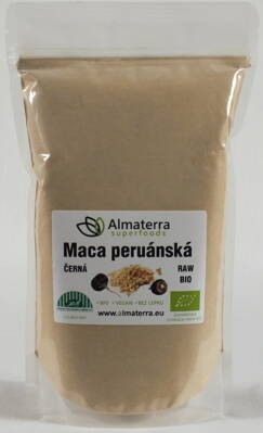 Maca peruánská ČERNÁ BIO RAW 1kg