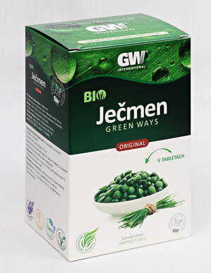 Ječmen Green Ways tablety BIO 210g + doprava zdarma