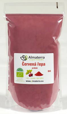 Červená řepa prášek BIO 500g - sleva 40 %
