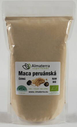 Maca peruánská ČERNÁ BIO RAW 1kg