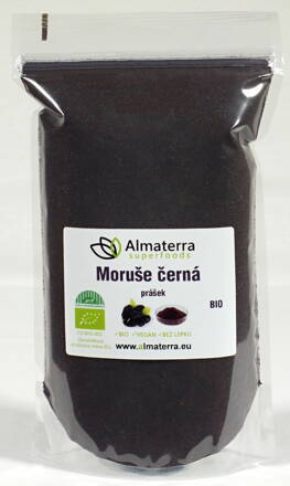 Moruše černá prášek BIO 500g - sleva 70 %